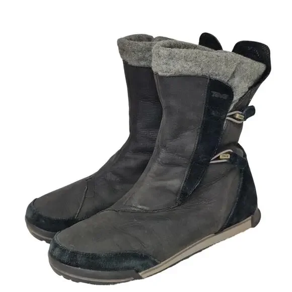 Vintage Waterproof Teva snow boots sz 8 - Picture 1 of 7